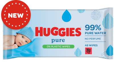 Pure 0% Free Baby Wipes | Huggies® Baby Wipes