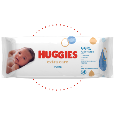 huggies extra care pure wipes