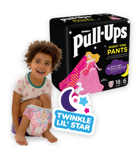 Pull-Ups® Night-time for Girls