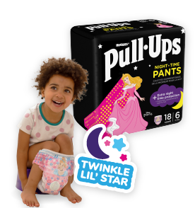 Pull-Ups® Night-time for Girls